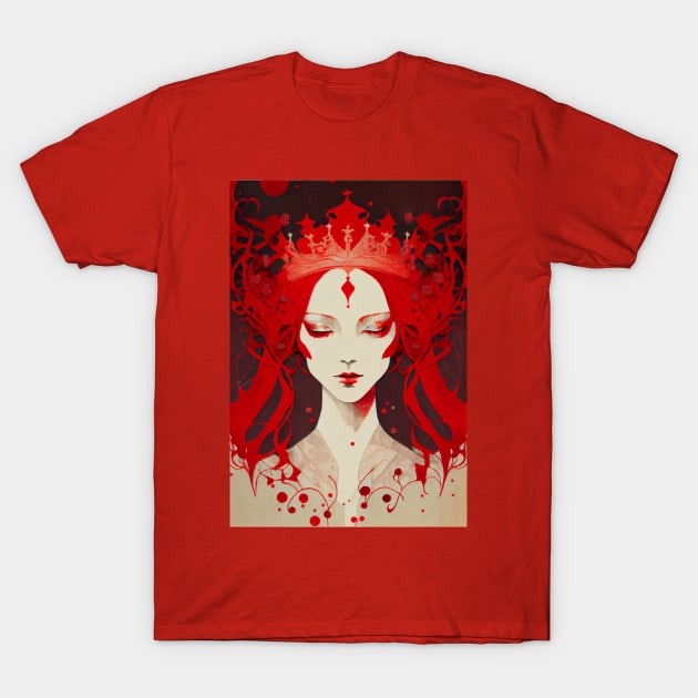 A beautiful lady with red hair T-Shirt by WhispersOfColor